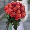 15 красно-желтых роз Боргат